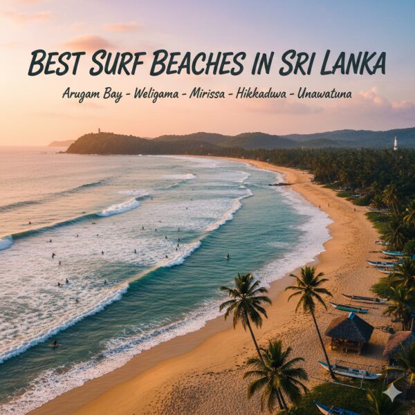 Best Surf Beaches in Sri Lanka