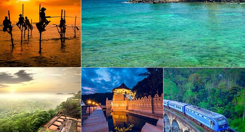 Одно путешествие в Шри-Ланку пляжи, природа и культура