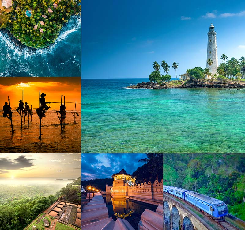 Одно путешествие в Шри-Ланку пляжи, природа и культура